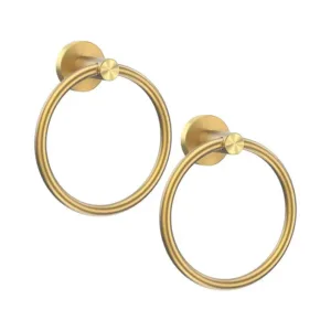 Handtuchhalter zur Wandmontage, runder Handtuchring für Badezimmer